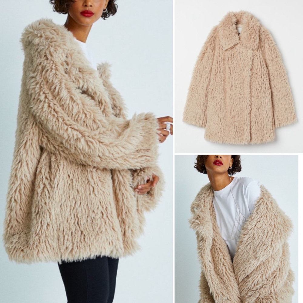 H&M Faux Fur Jacket